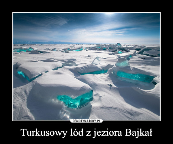 turkusowy lód